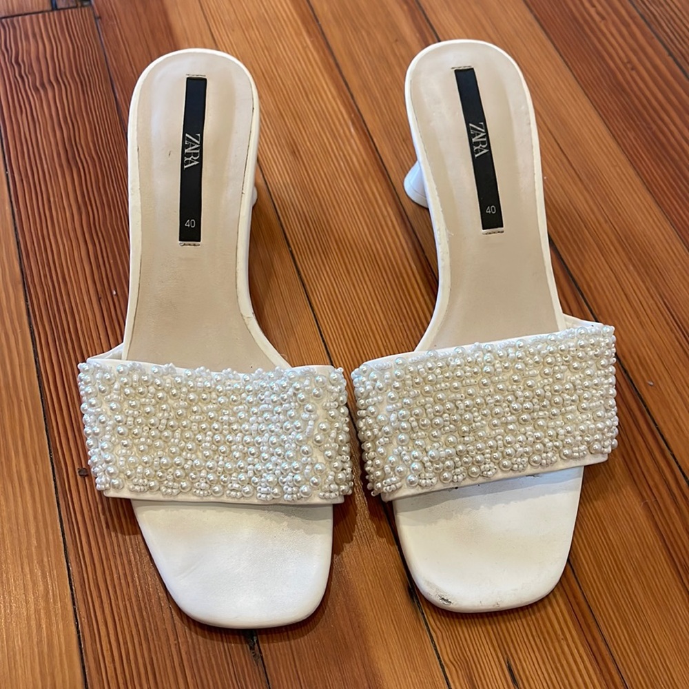 Pearl heels
